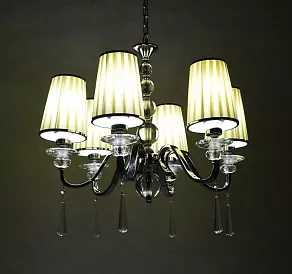 Подвесная люстра LUMINA DECO Federrica LDP 1158-6 KR
