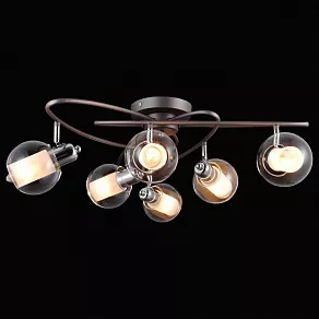Люстра на штанге Natali Kovaltseva Longrid LONGRID 75068/6C ANTIQUE GRAY