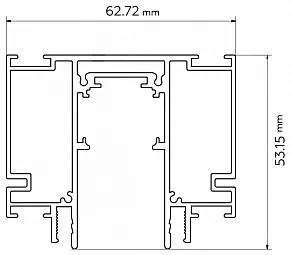 Трек встраиваемый Ambrella Light GL GL3262