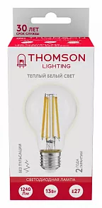 Лампа светодиодная Thomson Filament A60 E27 13Вт 2700K TH-B2367
