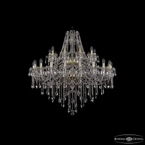 Подвесная люстра Bohemia Ivele Crystal 1415 1415/20+10/400/2d G