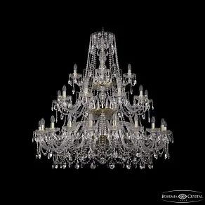 Подвесная люстра Bohemia Ivele Crystal 1411 1411/20+10+5/460/3d G