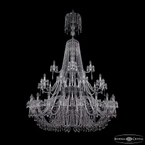 Подвесная люстра Bohemia Ivele Crystal 1403 1403/20+10+5/530/XL-203/3d Ni