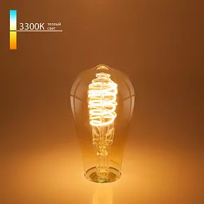 Лампа светодиодная Elektrostandard ST64 F E27 8Вт 3300K BLE2717