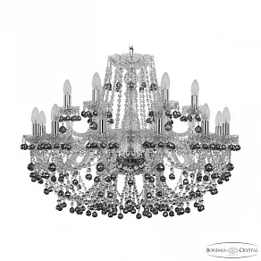 Подвесная люстра Bohemia Ivele Crystal 1409 1409/12+6/300 Ni K731