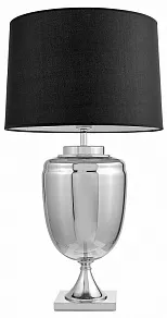 Настольная лампа декоративная LUMINA DECO Olimpia LDT 304 CHR+BK
