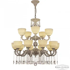 Подвесная люстра Bohemia Ivele Crystal AL7801 AL78101/10+5/250/2D A WMN P1 U Wave