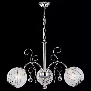 Подвесная люстра Eurosvet Lotos 30002/3 хром