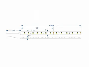 Лента светодиодная SWG PRO SWG-CSP SWG-CSP240-24-10-NW-68