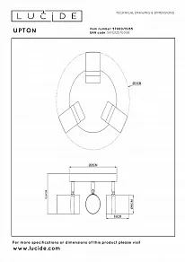 Спот Lucide Upton 57900/13/65