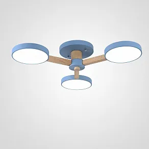 Люстра на штанге Imperiumloft TURNA Blue TURNA01