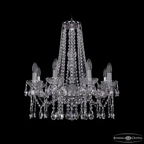 Подвесная люстра Bohemia Ivele Crystal 1413 1413/8/200/h-61 Ni