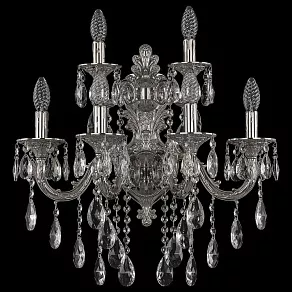 Бра Bohemia Ivele Crystal 7101 7101B16/4+2/210 B Ni