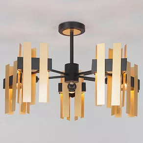 Люстра на штанге Eurosvet Spada 70116/5 черный