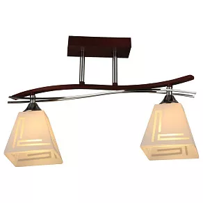Накладной светильник Imex 3139 MD.3139-2-S WENGE+CH