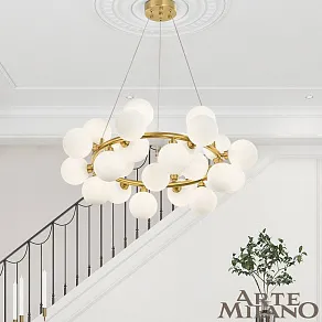 Подвесная люстра Arte Milano AM-55398 BA.55398.D700.G9.25 G