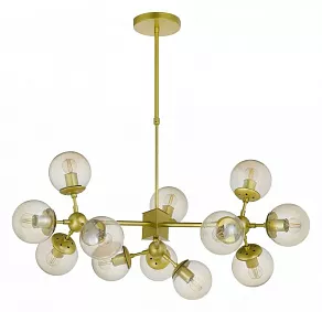 Люстра на штанге LUMINA DECO  LDP 160-12 GD