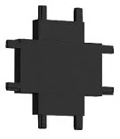 Соединитель X-образный для треков накладных Italline Kreator IT09-9031 black
