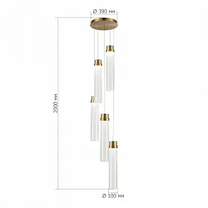 Подвесной светильник ST-Luce Champagne SL6236.303.05