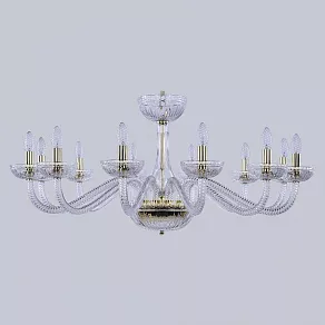 Подвесная люстра Bohemia Ivele Crystal Ivele Crystal 6 1311/12/360 G Cl/Clear/M-1G