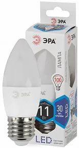 Лампа светодиодная Эра Стандарт E27 11Вт 4000K LED B35-11W-840-E27