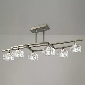 Люстра на штанге Mantra Zen Satin Nickel 1441