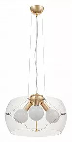 Подвесной светильник LUMINA DECO Globo LDP 6018-400 PR+F.GD
