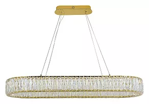 Подвесной светильник Newport 8240 8240/90 oval gold