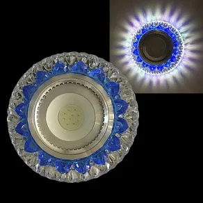 Встраиваемый светильник Reluce  42205-9.0-001PL MR16+LED3W CL/LBL+MIX