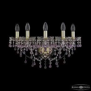 Бра Bohemia Ivele Crystal 1410 1410B/5/195/XL G V7010