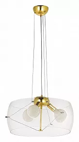 Подвесной светильник LUMINA DECO Globo LDP 6018-500 PR+F.GD