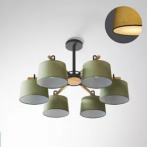 Люстра на штанге Imperiumloft Even Green EVEN01