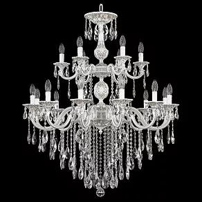 Подвесная люстра Bohemia Ivele Crystal AL7801 AL78101/12+6/300/2D B WMG