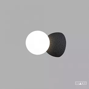 Накладной светильник iLamp Foxtrot 10695W/1-D100 BK-WH