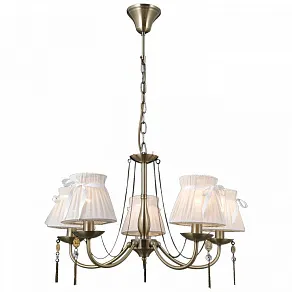 Подвесная люстра ILLUMICO IL0023 IL0023-5PSQ-24 AB CASTOR