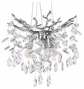 Подвесная люстра Arte Milano Веточка 230110.360.3.E14.D CR