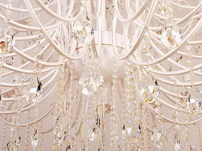 Люстра на штанге Abrasax 734 SD734-WH