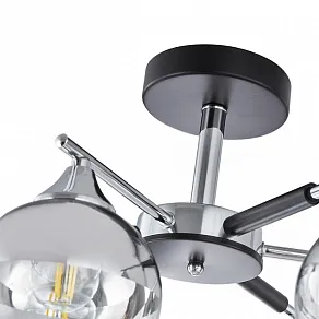 Люстра на штанге Arte Milano Napoli-9354 339354/6 CR+BK