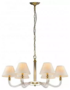 Подвесная люстра iLamp Amber YT2043-6 GD+Coffee