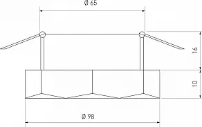 Встраиваемый светильник Elektrostandard 8020 8020 MR16 SL