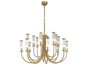 Подвесная люстра Newport 4550 4558/C brass