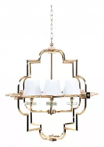 Подвесная люстра LUMINA DECO Baltimore LDP 8020-4 GD+WT