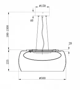 Подвесной светильник Maytoni Solen MOD073PL-L16B3K