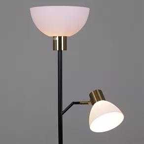 Торшер с подсветкой Reluce 20133 20133-0.6-02 BK+GD