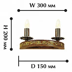 Накладной светильник Favourite Palazzo 1272-2W