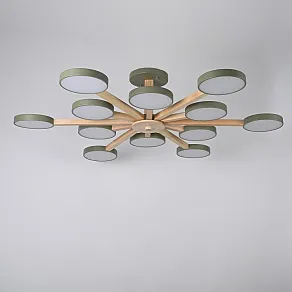 Люстра на штанге Imperiumloft TURNA Khaki TURNA-B01