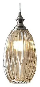 Подвесной светильник Newport 6140 6141/S nickel/clear nonstandart