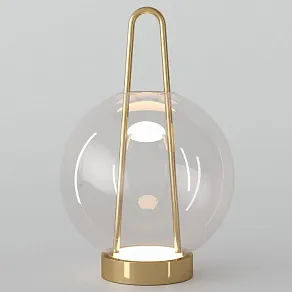 Настольная лампа декоративная Eurosvet Frasco 80507/1 латунь