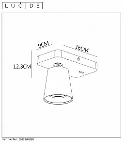 Бра Lucide Turnon 09928/05/30