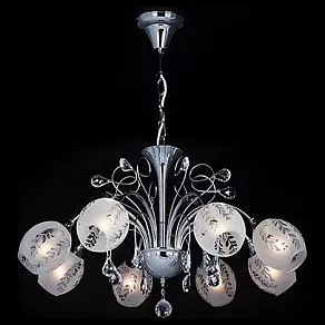 Подвесная люстра Eurosvet 70034 70034/8 хром